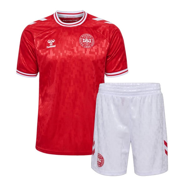 Trikot Dänemark Heim Kinder 2024